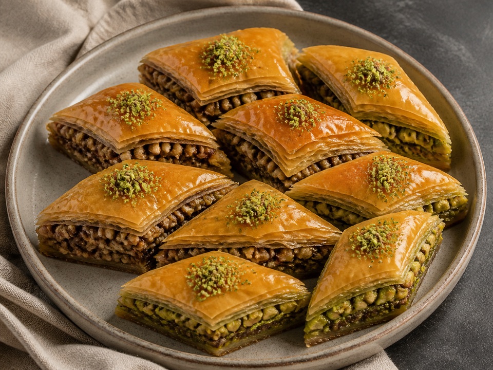 Baklava — spécialité Maison Erevan